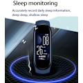 Miniatyrbillede 2 af 5: Smart Bluetooth Armbånd, Træning, Puls, Iltmætning i Blodet, Blodtryk, Skridttæller, Søvnovervågning (Gul)