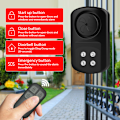 Miniatyrbillede 6 af 9: Alarmsensor til døre og vinduer IP67 vandtæt Svart Sort