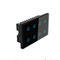 Miniatyrbillede 2 af 3: Smart Wifi Touch Switch - 8 Gang - DS-1431WN - Sort
