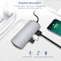 Pikkukuva 8 / 8: 9-in-1 USB-C -keskitin useilla porteilla, mukaan lukien HDMI, VGA ja Ethernet