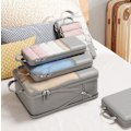 Miniatyrbild 2 av 4: Smarta Packkuber Set - 4 Resetillbehör för Optimal Klädförvaring Grå Grå