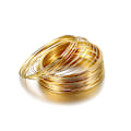 Pikkukuva 1 / 8: Muistiteräskierre, 0,6 mm langan halkaisija, 100 kierrosta/pakkaus, 44 g Guld Guld
