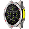 Pikkukuva 2 / 5: Garmin Tactix 8 47mm Kehys: Hopea-Punainen Aikavyöhykeversio