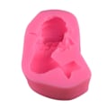 Miniatyrbillede 1 af 3: Havfrue Fondant Silikoneform Simulation Havfrue DIY Kagedekorationsform Aromaterapi Ornament Gipsform (To),