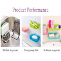 Miniatyrbild 2 av 4: 20-pack 45 mm stora sugproppar i PVC-plast utan krokar, transparenta