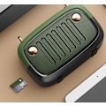 Pikkukuva 3 / 5: Langaton Bluetooth-kaiutin, Mini Kannettava Sarjakuva Subwoofer Ulkokorttikaiutin (Hopeanharmaa),