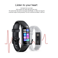 Miniatyrbillede 5 af 5: bluetooth smart sportsarmbånd (sort),
