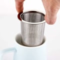 Miniatyrbillede 5 af 5: 304 rustfrit stål tefilter lækage gitter tekande te lækage filter kaffekop lækage filter frugtjuice sojamælk filter lækage