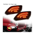 Miniatyrbillede 4 af 5: Sort LED-blinklys sidemarkering forreste blinklys til Wrangler JL JT