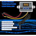 Miniatyrbild 4 av 5: Mikrodator temperaturkontroller intelligent digital display temperaturkontroll 12V