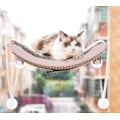 Miniatyrbillede 4 af 5: Hængekøje til kæledyr, kradsemøbel til katte, ren hvid