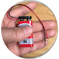 Miniatyrbillede 4 af 4: 5 stk. 9V batterisnap-stik med 9 volt batteriklemmer, spændeskobling, plasthus, T-type
