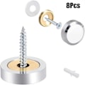 Pikkukuva 1 / 9: 8 kpl Peiliruuvit Koristekupu 22MM(FQ) 22mm