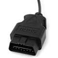 Miniatyrbillede 3 af 10: OBD2 hukommelsesbesparende connector med to alligatorclips