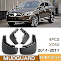 Miniatyrbild 4 av 5: 4x främre och bakre stänkskydd för Volvo Xc60 2014 2015 2016 2017 stänkskydd stänkskydd stänkskydd
