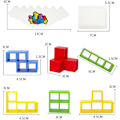 Miniatyrbillede 2 af 5: Tetra Tower Balance Game, Tetris Stress Relief Games 32PCS