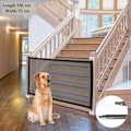Miniatyrbild 1 av 5: Retractable Dog Safety Gate, Retractable Pet Gate, Pet Gate, Dog Gate