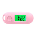Miniatyrbilde 1 av 5: Utmerket digital klokke bærbar digital lommeklokke for studenter Pink
