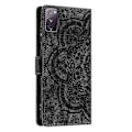 Miniatyrbillede 3 af 4: Frosted Læder Etui til Mandala Emed Retro Telefon Sort(FQ) For Samsung Galaxy S20 FE Black