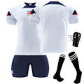 Miniatyrbild 5 av 11: 22-23 VM USA hemmatröja fotbollströja nr 10 Pulisic 8 McKennie 11 Aaronson 13 Morris Size 10 with socks #26