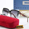 Miniatyrbillede 4 af 7: Daglige opdateringer G C Cat Eye solbriller Luksus berømt mærke med æske Dame designer solbriller 2024 White With  case