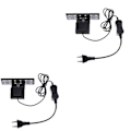 Miniatyrbillede 4 af 4: pcs High Power Led Akvarie Lys Høj Lysstyrke Energibesparende Lampe Planter Vokser Belysning Kreativ 2 pcs