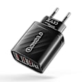 Miniatyrbilde 1 av 4: 30W USB-C Lader Rask Lader For Iphone 13 12 Xiaomi Huawei Samsung Hurtig Lading 3.0 4.0 Mobil (Størrelse, Farge: EU-Svart