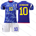 Miniatyrbild 1 av 10: 22-23 Japan hem VM fotbollströja nr 10 Minamino Takumi 15 Kamada Daichi 16 Tomiyasu Takehiro tröja 2223 Japan Home No. 10 #26
