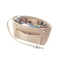 Miniatyrbilde 7 av 7: Reiseorganisator Håndveske Filtveske BEIGE beige
