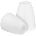 Miniatyrbilde 1 av 2: Lampe skjermer erstatning små lampe skjermer åpning bordlampe skjermer skrivebordslampe skjermer Hvit White 10X10X11.5CM