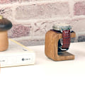 Miniatyrbild 5 av 8: Trähållare för klockor Smyckesorganisatör Displayställ för armband
