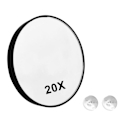 Pikkukuva 3 / 5: Meikkispeili 20X Suurennuspeili Pyöreä