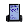 Miniatyrbilde 2 av 5: M5 Elektrisk Sykkel LCD Display Måler 24v 36v 48v 60v E Scooter LCD Panel Display for Fjell Elektrisk