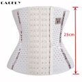 Miniatyrbild 1 av 4: Midjetränare Cincher Body Shaper Underkläder Underkläder Mage Smalnande Bälte Postpartum Control Underbust Stålfjäder Korsett Z 4XL 4XL Beige4