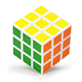 Miniatyrbillede 1 af 2: 3x3 Rubiks Cube 50mm Speed Puzzle Rubiks Cube Legetøj