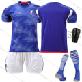Miniatyrbild 1 av 10: 22-23 Japan hem VM fotbollströja nr 10 Minamino Takumi 15 Kamada Daichi 16 Tomiyasu Takehiro tröja No size socks + protective gear #XS