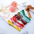 Miniatyrbild 4 av 5: 30 färger 1 mm vaxad sladd pärltråd för DIY Macrame halsband armband smycken sladd, 10 m varje färg Assorted