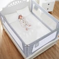 Miniatyrbillede 4 af 4: XMTECH Højdejusterbar babysengseng - Grå - 150cm