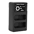 Pikkukuva 2 / 11: EN-EL14 LCD-näyttö USB-kaksikanavainen kamerakakun lataus Nikon D5300 D5200 D5100 D3100 -malleille