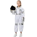 Miniatyrbilde 2 av 5: Astronautdrakt for barn, Astronaut hjelm, Romdrakt, Halloweenkostyme White