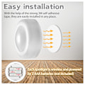 Miniatyrbild 7 av 11: INF LED-spotlightset – 6 snygga lampor med 2 praktiska fjärrkontroller