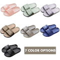Miniatyrbild 5 av 5: SQBB Herr/Dam Simskor Tofflor Tofflor Sommar Slide Mules Simskor Inomhus/Utomhus Strand Icke-Halk Bad Unisex,Svart,42-43