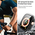 Miniatyrbillede 5 af 5: Vandtæt etui til Apple Watch Ultra 49 mm skærm Sort Black 49mm