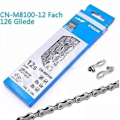 Miniatyrbillede 1 af 2: Shimano DEORE XT 12-speed kæde CN-M8100 MTB e-bike kæder 126 led rated NY