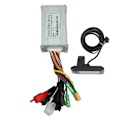 Miniatyrbillede 3 af 10: 24V 36V 48V 250W?350W 17A Tre-positions sinus bølge controller motor børsteløs controller kit med LCD-display til elcykel