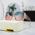 Miniatyrbillede 6 af 7: Moderne Designer solbriller berømte mærker Oversized Luksus gafas de sol kvinder Solbriller 2024 C2 LOGO D