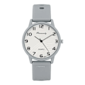 Miniatyrbillede 1 af 6: Mode Dameure Fritid Grå Digitalt Simpelt Ur Sport Silikonestrop Dameur Armbåndsur Grey