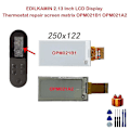Miniatyrbillede 1 af 4: Edilkamin 2,13 tommer LCD-skærm termostat reparationsskærm Matrix Opm021b1 Opm021a2 Bucket-e0213a22