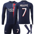 Pikkukuva 1 / 2: 23-24 Paris Saint-Germain Orpokodin pitkähihainen paita nro 7 Mbappe 22