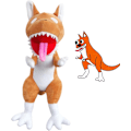 Miniatyrbild 1 av 5: Plush, 10 tum 2 Plushies, Mjuk Monster Horror Fylld Figur Dock för Fans Barn